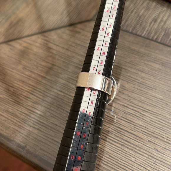 Vintage Sterling Silver Sand Dollar Ring Large Beach Theme Size 7 1/2, Approx. - Picture 4 of 16